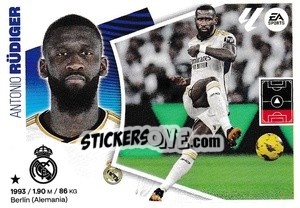 Sticker Antonio Rüdiger (8) - LaLiga 2024-2025
 n. 348 - Colecciones ESTE