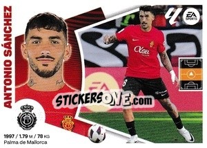 Sticker Antonio Sánchez (14) - LaLiga 2024-2025
 n. 385 - Colecciones ESTE