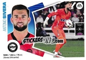 Sticker Antonio Sivera (3) - LaLiga 2024-2025
 n. 3 - Colecciones ESTE