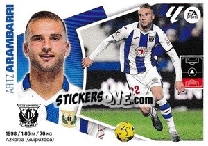 Cromo Aritz Arambarri (9) - LaLiga 2024-2025
 n. 319 - Colecciones ESTE