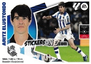 Cromo Aritz Elustondo (7) - LaLiga 2024-2025
 n. 468 - Colecciones ESTE