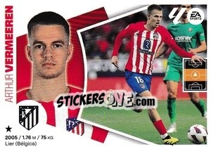 Sticker Arthur Vermeeren (12A) - LaLiga 2024-2025
 n. 82 - Colecciones ESTE