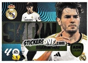 Sticker Brahim Díaz (3) - LaLiga 2024-2025
 n. 613 - Colecciones ESTE