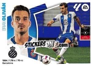 Sticker Brian Oliván (9) - LaLiga 2024-2025
 n. 199 - Colecciones ESTE