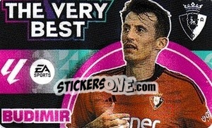 Sticker Budimir - LaLiga 2024-2025
 n. B14 - Colecciones ESTE