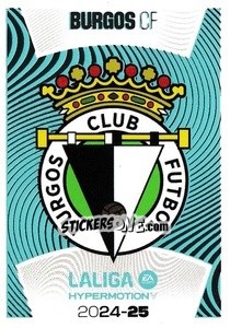 Sticker Burgos CF (3) - LaLiga 2024-2025
 n. 653 - Colecciones ESTE