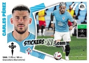 Sticker Carles Pérez (18) - LaLiga 2024-2025
 n. 181 - Colecciones ESTE
