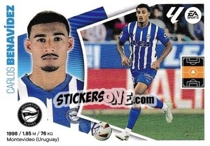 Sticker Carlos Benavídez (12) - LaLiga 2024-2025
 n. 12 - Colecciones ESTE