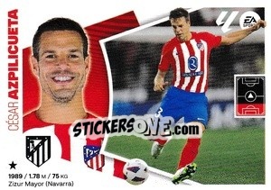 Sticker César Azpilicueta (6) - LaLiga 2024-2025
 n. 76 - Colecciones ESTE