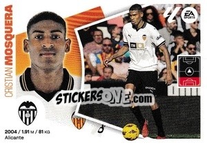 Cromo Cristhian Mosquera (9A) - LaLiga 2024-2025
 n. 530 - Colecciones ESTE