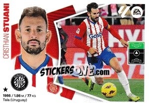 Sticker Cristhian Stuani (20) - LaLiga 2024-2025
 n. 271 - Colecciones ESTE