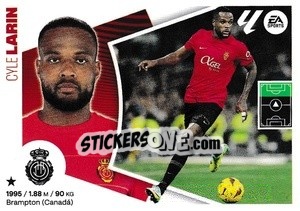Sticker Cyle Larin (18) - LaLiga 2024-2025
 n. 390 - Colecciones ESTE