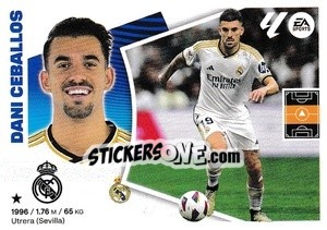 Sticker Dani Ceballos (13B) - LaLiga 2024-2025
 n. 356 - Colecciones ESTE