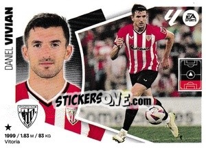 Sticker Daniel Vivian (9) - LaLiga 2024-2025
 n. 49 - Colecciones ESTE