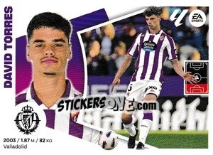 Sticker David Torres (9) - LaLiga 2024-2025
 n. 559 - Colecciones ESTE