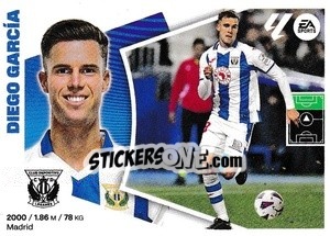 Cromo Diego García (19) - LaLiga 2024-2025
 n. 329 - Colecciones ESTE