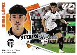Sticker Diego López (17) - LaLiga 2024-2025
 n. 539 - Colecciones ESTE