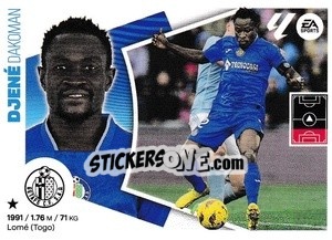 Sticker Djené Dakonam (7) - LaLiga 2024-2025
 n. 227 - Colecciones ESTE