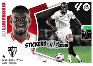 Sticker Dodi Lukebakio (19) - LaLiga 2024-2025
 n. 509 - Colecciones ESTE
