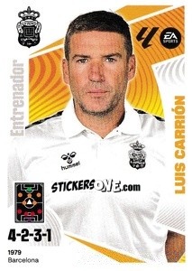 Sticker Entrenador UD Las Palmas - García Pimienta (2) - LaLiga 2024-2025
 n. 282 - Colecciones ESTE