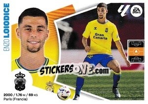 Sticker Enzo Loiodice (13) - LaLiga 2024-2025
 n. 293 - Colecciones ESTE