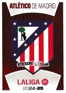 Sticker Escudo Atlético de Madrid (1) - LaLiga 2024-2025
 n. 71 - Colecciones ESTE