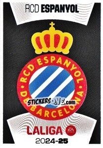 Sticker Escudo Espanyol (1) - LaLiga 2024-2025
 n. 191 - Colecciones ESTE