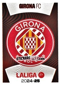 Sticker Escudo Girona FC (1) - LaLiga 2024-2025
 n. 251 - Colecciones ESTE