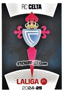 Sticker Escudo RC Celta (1) - LaLiga 2024-2025
 n. 161 - Colecciones ESTE