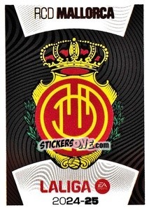 Sticker Escudo RCD Mallorca (1) - LaLiga 2024-2025
 n. 371 - Colecciones ESTE