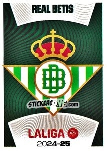 Sticker Escudo Real Betis (1) - LaLiga 2024-2025
 n. 131 - Colecciones ESTE