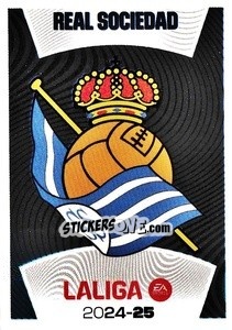 Sticker Escudo Real Sociedad (1) - LaLiga 2024-2025
 n. 461 - Colecciones ESTE