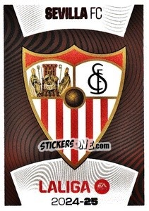 Sticker Escudo Sevilla FC (1) - LaLiga 2024-2025
 n. 491 - Colecciones ESTE