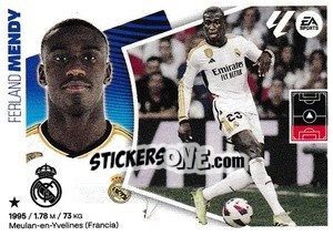 Sticker Ferland Mendy (10A) - LaLiga 2024-2025
 n. 351 - Colecciones ESTE