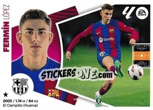 Sticker Fermín López (15) - LaLiga 2024-2025
 n. 117 - Colecciones ESTE