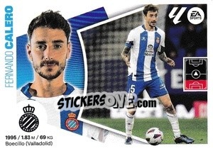 Sticker Fernando Calero (6) - LaLiga 2024-2025
 n. 196 - Colecciones ESTE