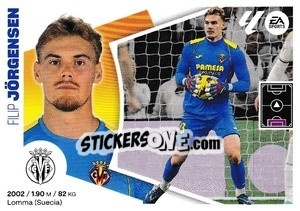 Sticker Filip Jörgensen (3) - LaLiga 2024-2025
 n. 583 - Colecciones ESTE