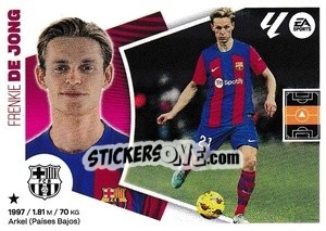 Sticker Frenckie De Jong (12A) - LaLiga 2024-2025
 n. 113 - Colecciones ESTE