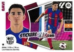 Sticker Gavi (13) - LaLiga 2024-2025
 n. 115 - Colecciones ESTE