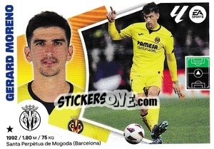 Sticker Gerard Moreno (19) - LaLiga 2024-2025
 n. 601 - Colecciones ESTE