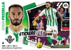Sticker Germán Pezzella (8) - LaLiga 2024-2025
 n. 138 - Colecciones ESTE