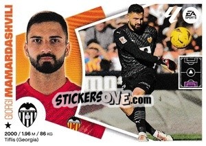 Sticker Giorgi Mamardashvili (3) - LaLiga 2024-2025
 n. 523 - Colecciones ESTE