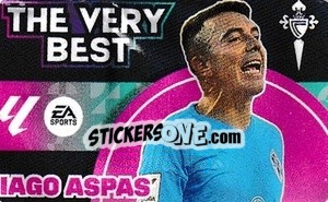 Sticker Iago Aspas - LaLiga 2024-2025
 n. B6 - Colecciones ESTE