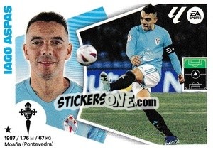 Sticker Iago Aspas (20) - LaLiga 2024-2025
 n. 183 - Colecciones ESTE