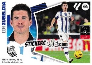 Sticker Igor Zubeldia (6) - LaLiga 2024-2025
 n. 467 - Colecciones ESTE