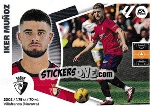 Sticker Iker Muñoz (14) - LaLiga 2024-2025
 n. 414 - Colecciones ESTE