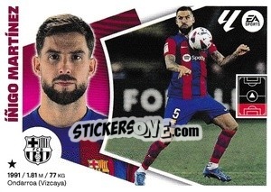 Sticker Íñigo Martínez (8B) - LaLiga 2024-2025
 n. 109 - Colecciones ESTE