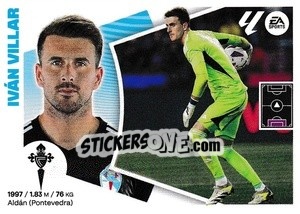 Sticker Iván Villar (4) - LaLiga 2024-2025
 n. 164 - Colecciones ESTE