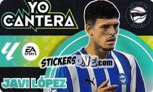 Sticker Javi López - LaLiga 2024-2025
 n. C1 - Colecciones ESTE