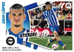 Sticker Javi Lopez (10) - LaLiga 2024-2025
 n. 10 - Colecciones ESTE